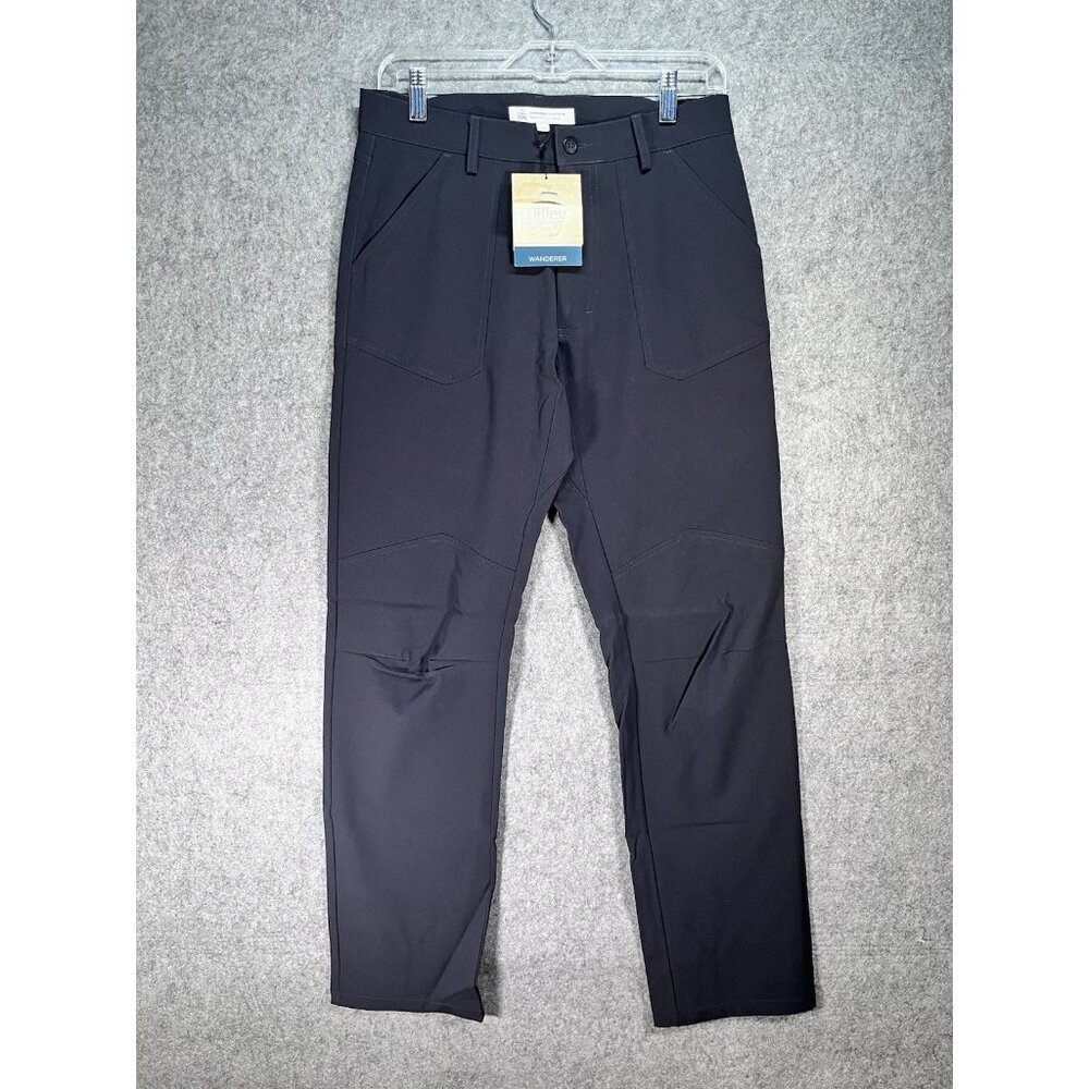 Tilley Wanderer Humboldt Pants Wanderer Collection Black Size 30 NWT